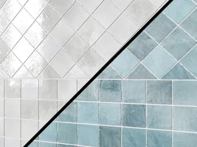 Portmore 4x4 Glazed Ceramic Tile 3D model