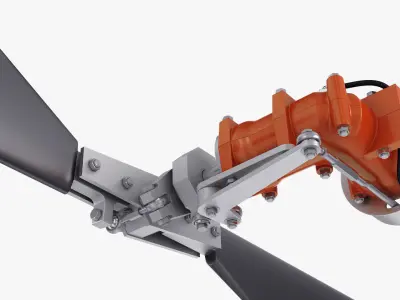 Helicopter Tail Rotor v 1 3D model