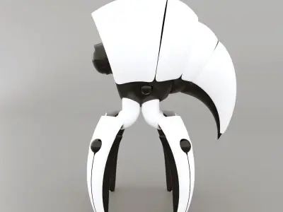 Nano robots 3D model