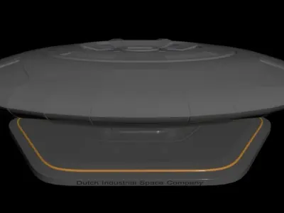 Dutch Industrial Space Company - Concept 07 3D model