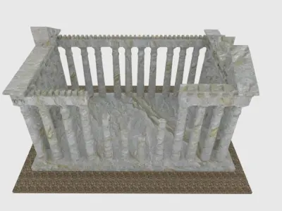 Blender 3D Athens Model Very Good quality Free low-poly 3D model