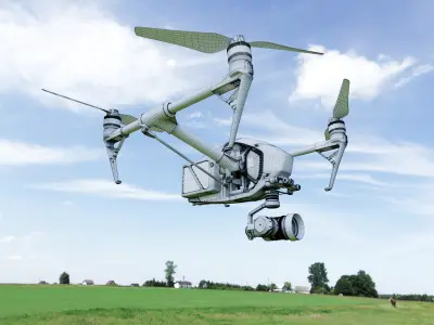 Mechanical - Drone series - Part 1 01 3D model