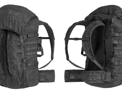 MYSTERY RANCH SATL ASSAULT RUCK Low-poly 3D model