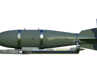 UMPK FAB 500 guided bomb 3D model
