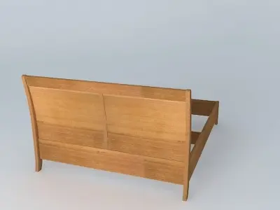 Bed Frame Free 3D model