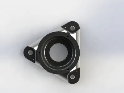 Base de Mancal de Rolamento SKF FNL 511 B Bearing Base 3D model