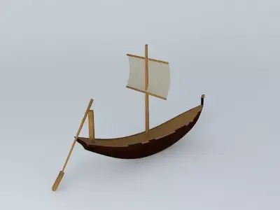 Egyptian Vessel Free 3D model
