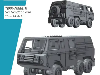 Terrangbil 11 Volvo C304 3D print model