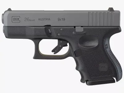 GLOCK 26 9mm 3D model