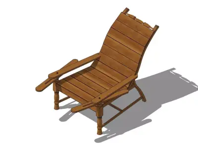 KERALA OUTDOOR CHAIR 3D model
