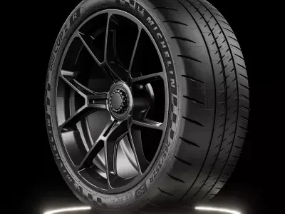 Michelin Pilot Sport CUP 2 R 265 35 ZR20 99Y 3D model