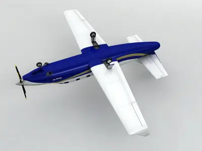 Comp Air 12 Aircraft Low-poly 3D model