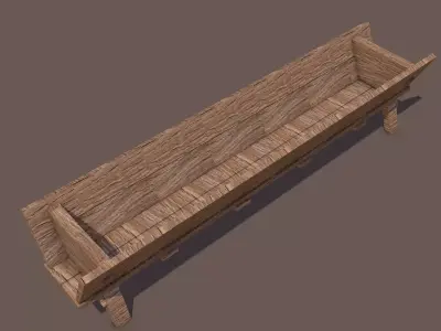 Animal Feeder Free low-poly 3D model