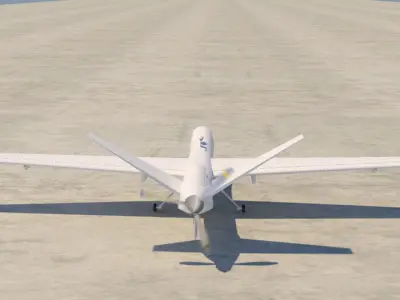 MQ9 Reaper Free 3D model