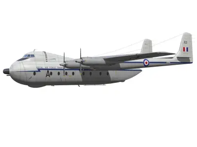 Armstrong Whitworth Argosy AW660C 3D model