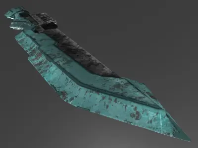 Old Blade Free 3D model