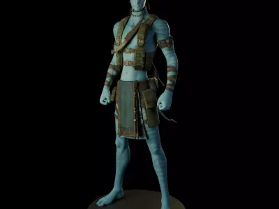 Jake Sully 3D print model