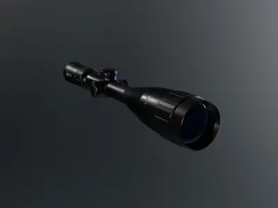 Sniper Scope Game Ready  Low-poly 3D model purchase