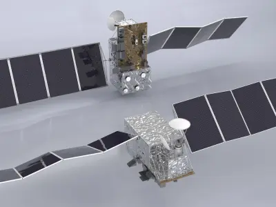 Meteorological Satellite 3D model