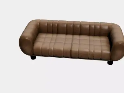 Modern Modular Fabric Sofa Free 3D model