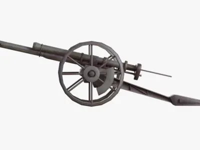 Cannon Free 3D model
