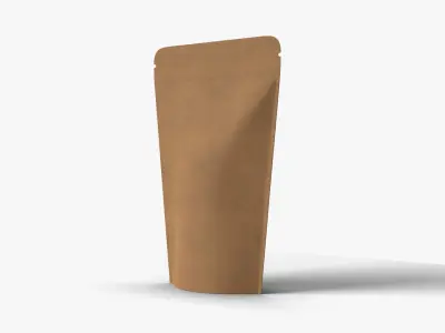Paper Standup Pouch 3D model