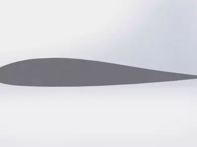 Horten Standard 13 airfoil Free 3D model