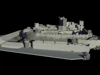 BODRUM CASTLE 3D model