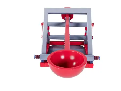 Game model of catapult 3D model
