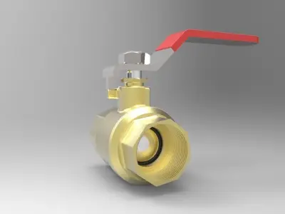 Ball Valve 3D model