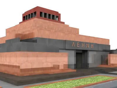 Lenin Mausoleum 3D model