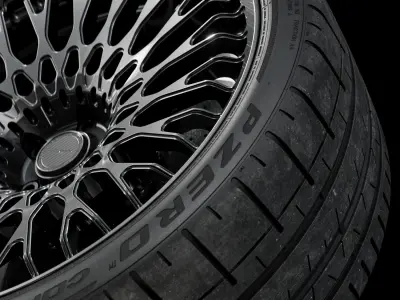 Pirelli Corsa PZC4 265 35 R21 101Y 3D model