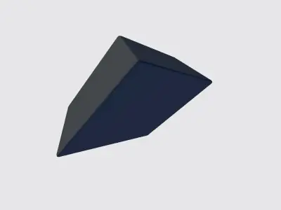 Military Head Components Button Low-poly 3D model