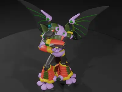 Wind Crowrang 3D model