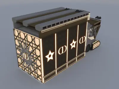 TruckshopDior 3D model
