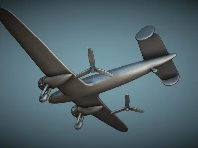 Aero A-300 - 3D Printable Model 3D print model