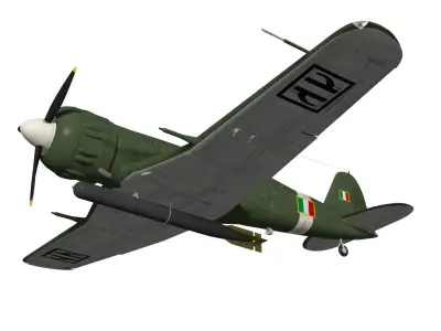 Fiat G57 3D model
