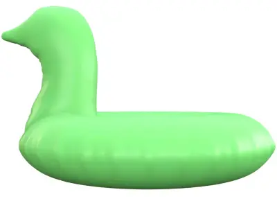 Duck Floatie 3D model