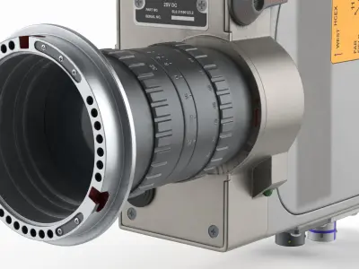 Apollo 11 Data Acquisition Camera 3D model