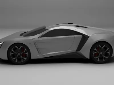 Lykan Hypersport Free 3D model