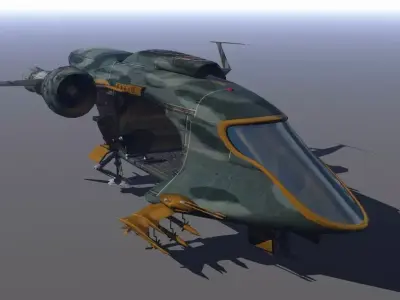 Trooper Transport 3D model