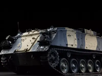 Armored Personnel Carrier 3D model