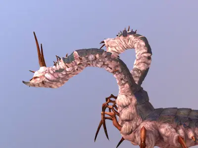 TWINHEAD Scopion Sand Monster Multi Action 3D model