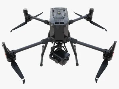 DJI Phantom 3 Drone 3D model