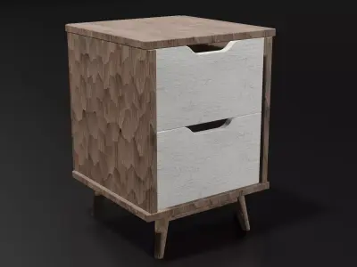 Small Bedside Free 3D model