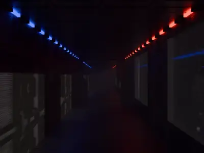 Star Wars Ship interior Free 3D model