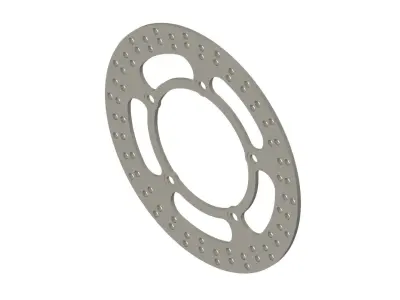 Brake disc TRW MST203 3D model
