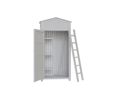 Garden Shed Free 3D model purchase