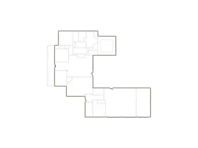 Simple Exterior Sketch by Interior - 3001-3500 SF - Xactimate 3D model