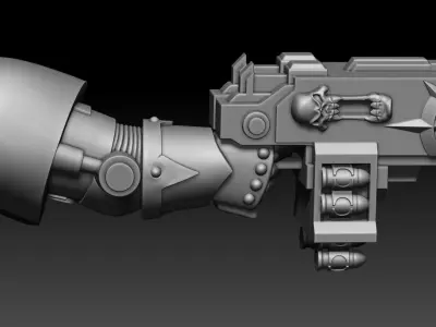 6 HANDS WITH COMBO WEAPONS 3D print model